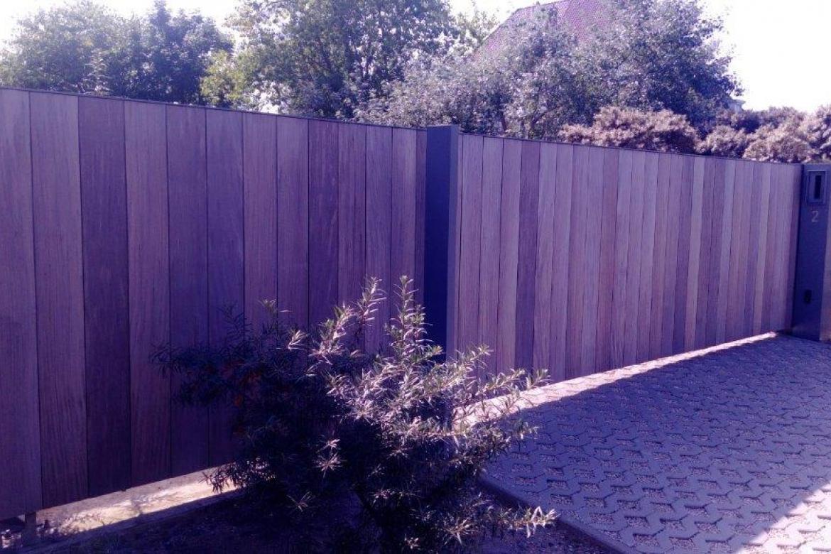 Houten poort